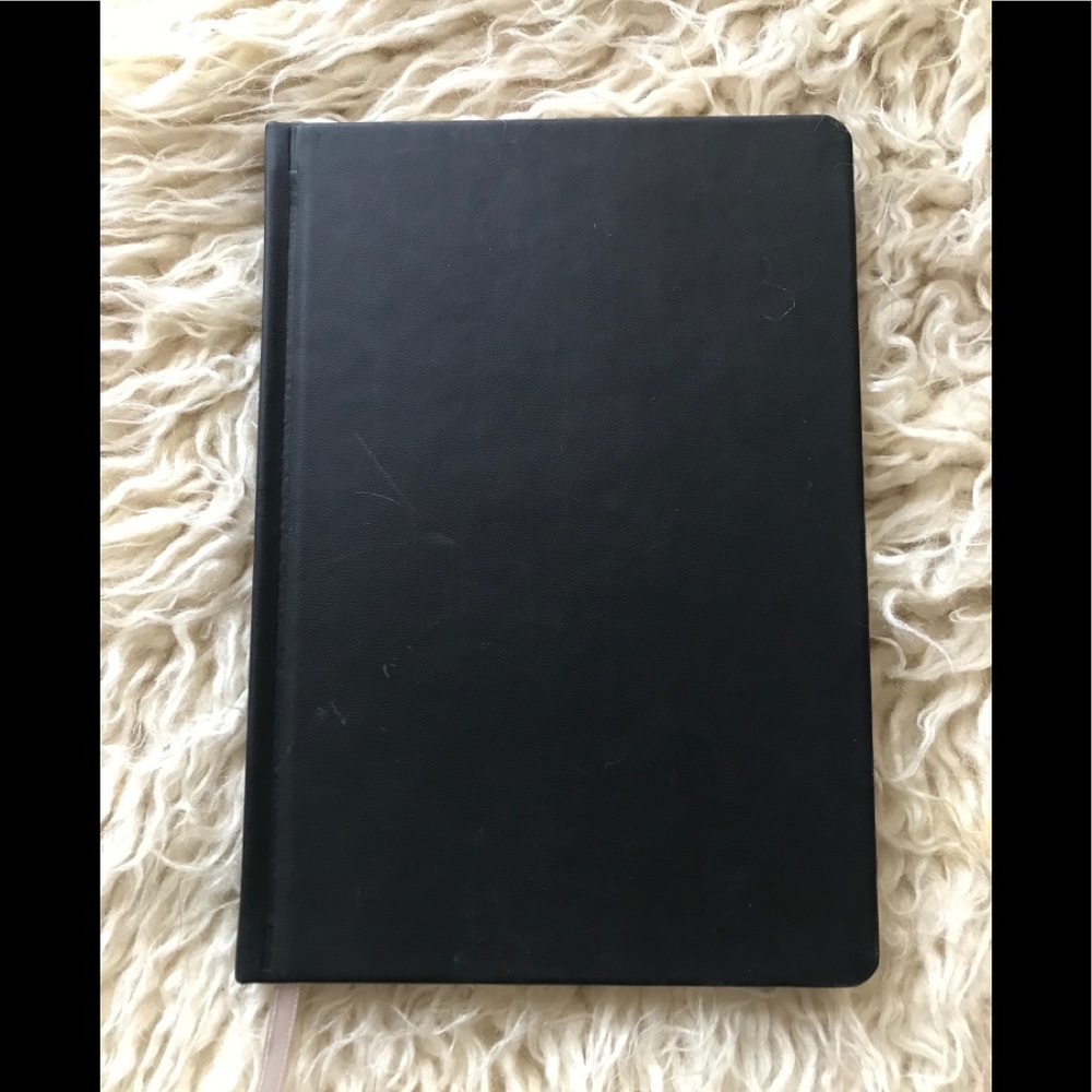NEW-Black Lined Journal